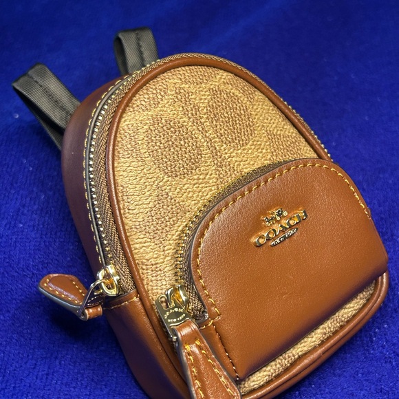 Coach Mini Backpack Keychain - Picture 10 of 10